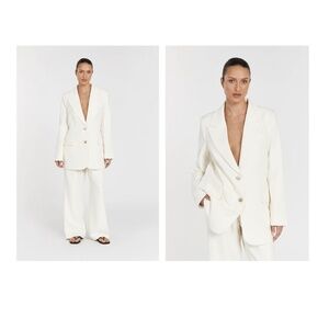 DISSH CELINE CREAM BLAZER